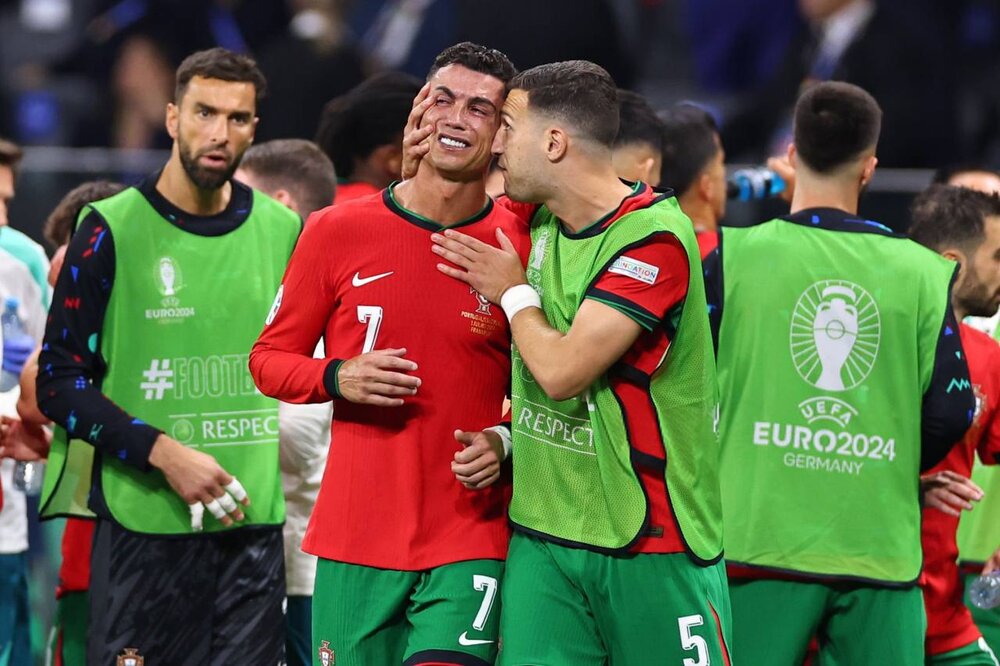 شب تلخ و شیرین رونالدو با پرتغال در یورو